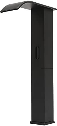 Sensor infrarrojo automático lavabo grifo baño monomando mezclador grifo negro agua fría