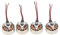 Bürstenloser Motor, 4 Stück 1503 RC-Motor aus Metall für ferngesteuerte 4-Achsen-Flugzeuge