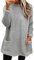 Generisch Black Friday Angebote 2024 Pullover Damen Lang Teddy Fleece Flauschig Pulli Weich Winter Warm Sweatshirt Langarm Fleecepulli Plüsch Tops Oberteile Mit Taschen Tagesangebote Heute Blitz