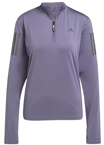 Adidas Damen Own The Run Half-Zip Jacket, Preloved Violet, M