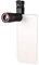 Teleobiettivo ottico per smartphone, con zoom 8X, telescopio, portatile, con clip, universale, per Samsung, HTC, la maggior parte dei telefoni/nero