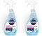 Ecozone 3-in-1 Bathroom Cleaner, 500ml, Removes Stubborn Limescale, Leaves Showers Sparkling (Pack of 2)