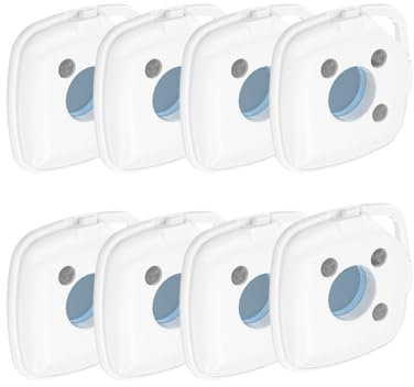 Lancoon 8-Pack versteckter Kamera-Detektor Portable Compact Anti-Überwachung Anti-Dieb Spy Lauschen RF Hören Detektor für Hotel Reise Home Office