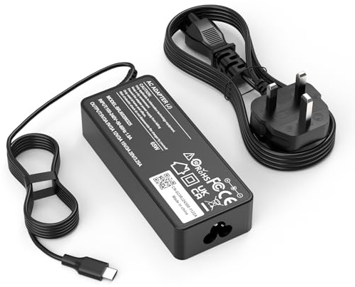 Jippofu 65W USB C Laptop Charger Compatible with Acer Swift Edge/Go 14 16 SFA16 SFE16 SFG14 SFG16 Swift 7 5 3 SF714-52T/51/51T SF713-51 SF514-56T SF314-512/44 Spin 3 5 7 SP314-55N SP513-55N SP714-51