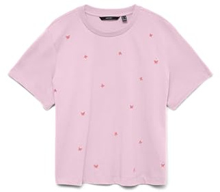 VERO MODA Damen Vmsola Mette Ss Top Box JRS