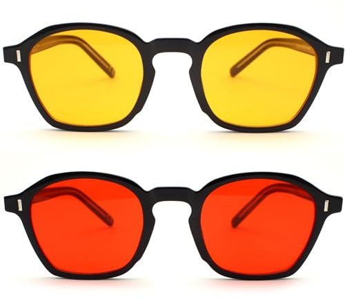 GEIFER Gafas Luz Azul Filtro Bloqueo Hombre Mujer TR90+CP | Hombre - Mujer - Material Resistente TR90+CP - Mejora Calidad Sueño - Con Bolsa y Paño Limpieza - Biohacking
