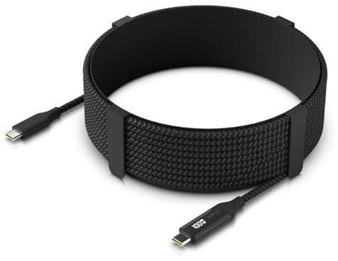Ubiquiti AfI-CablE-UsB-7m Cavo Usb Usb C 100 W Nero, Grigio (braided Power And Data Cable - With A DoublE-Sided Charge - Display. 7m - Warranty: 24m)