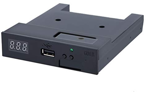 Unidad SFR1 M44-U100 K emulador de disquetera USB para órgano electrónico unidad flash USB externo portatil, para le equipos de control industrial negro