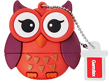 GARRULAX USB Flash Drives, 8GB / 16GB / 32GB Premium Waterproof Silicone Cute Cartoon High Speed USB 2.0 Data Storage Drive Memory Stick Flash Pen Disk Pendrive