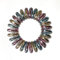 10er Set Spiral Haargummi - Haargummis für weniger Spliss und gebrochene Haare - Haargummi Spirale für feine Haarpartien - Telefonkabel Spiralhaargummi, regenbogen, 3,5 cm