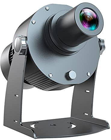 AHWZ Logo GOBO Projecteur LED Gobos Projecteur 70W 100W Extérieur IP65 Étanche pour Magasin De Mariage De Noël Restaurant Signes Publicité Événement,Noir,OUTDOOR70W