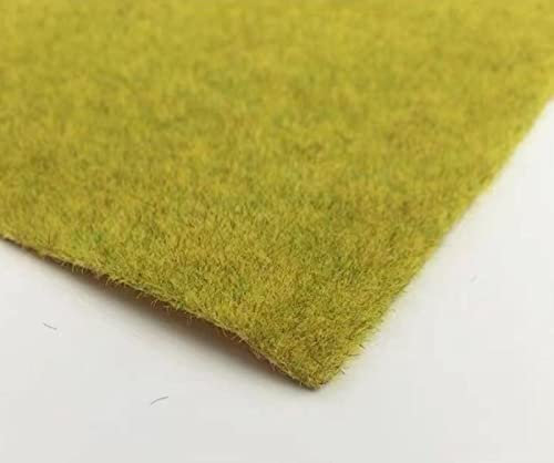 Prevessel Modell Grasmatte Fee Kunstrasen Matten Miniatur Ornament Garten Puppenhaus DIY Gras Gras Matte Wiese Landschaft Modellierung Künstlicher Garten Gras Wiese Miniaturgarten 40x100cm