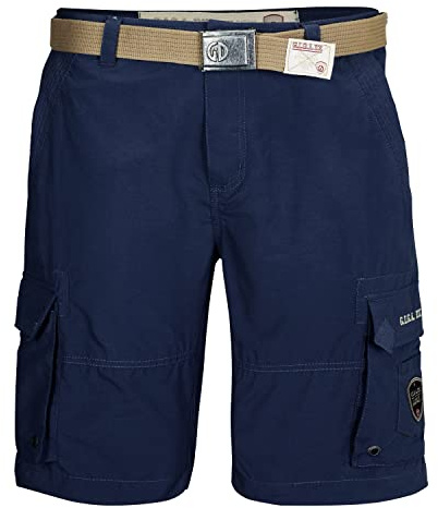 G.I.G.A. DX Unisex Casual Bermudas mit Gürtel/Kurze Hose Gs 38 Mn Brmds