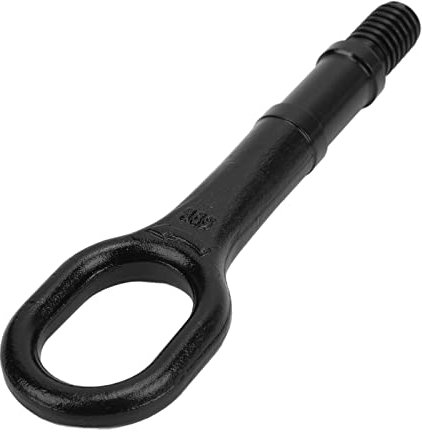 Akozon Gancio di Traino, Gancio di Traino per Auto Nero 1T0 805 615 A Heavy Duty Gancio di Traino Gancio di Traino Paraurti Anello di Ricambio per R32 Coniglio