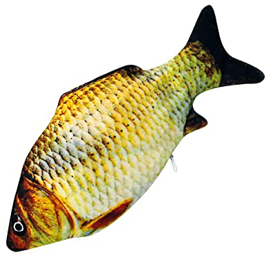 Pssopp Flopping Fish Cat Toy USB Wiederaufladbares Elektrisches Bewegliches Fisch Katzenspielzeug für Indoor Katzen Haustiere Kätzchen