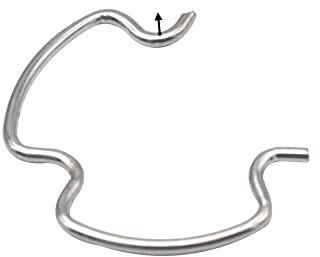 Personalizado 5 unids/lote Clips de resorte de bombilla de faro de acero inoxidable Clips de resorte de retención de bombilla de faro de coche-predeterminado