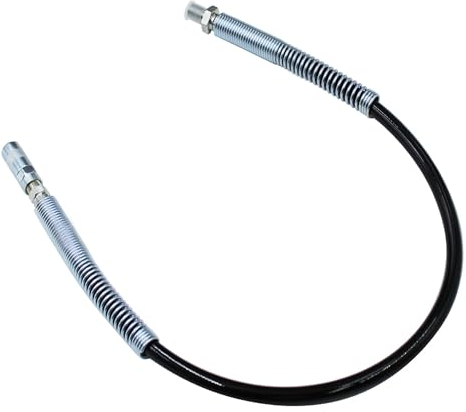 Shinelan DCGG5703-24 Grease Gun Hose Assembly For Dewalt 20v Max Grease Gun Cordless, 1/8'', NPT, 24'' Replacement Dewalt Grease Gun Hose DCGG5703 W/Coupler