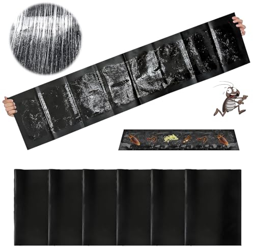 SPERMUOY Klebefalle,6 Stück Schabenfalle Klebefalle,Kakerlakenfallen Fallen zur Schädlingsbekämpfung Klebefalle Heimchenfalle Für Ungeziefer