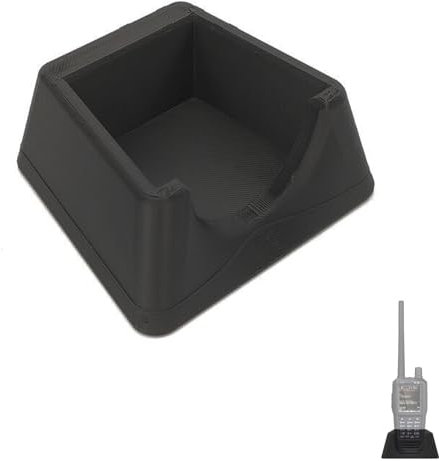 XINGBIRDS Desktop Stand for Uniden SDS100 Scanner, Vertical Insertion Design or Upright Insertion Type