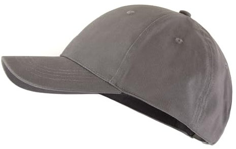 Scheibler Workwear – Basecap Arolla Herren – Baseball Cap aus Baumwolle – Baseballkappe verstellbar & atmungsaktiv (Einheitsgröße | Dunkelgrau)