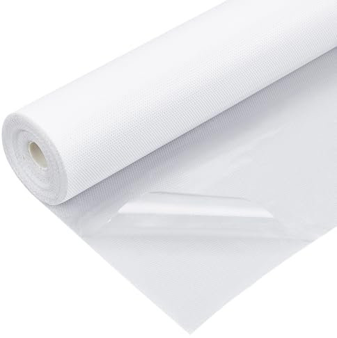 FINGERINSPIRE 1 Rolle Hotfix Klebeband 5x0.3 m Weißer Kunststoff Zum Aufbügeln von Strasssteinen Transferfolie Papier Wärmeübertragungs Vinylrolle Für Klebrige Hotfix Strasssteine Auf Blusen Kleidung