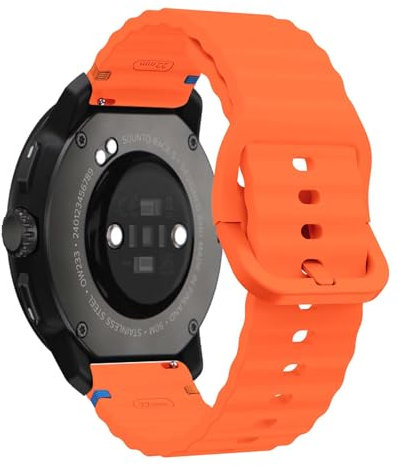 Cinturino in silicone per Suunto Race/Race S, cinturino di ricambio in morbido silicone, compatibile con Suunto Race/Race S Band per uomo e donna, cinturino di ricambio per Suunto Race/Race S Band (1)