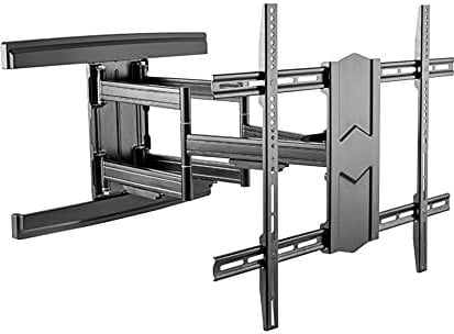 WENWENLEE Support Mural Universel pour téléviseur de Table, pivotant et inclinable, pour téléviseur ou Moniteur LED LCD Plat incurvé de 43 à 100 Pouces jusqu'à 70 kg, Max. VESA 600 x 800/200