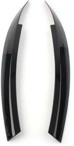 LIMIMIKAIXIN Auto Scheinwerfer Augenbraue für VW Scirocco 2009-2017, 2 Stück ABS Autoscheinwerfer Augenbrauen Augenlid Abdeckung Augenlider Aufkleber