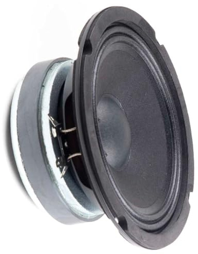 KIT SET PER MASTER AUDIO BN06/4 1 woofer professionale da 16,5 cm 165 mm 6,5 di diametro, 175 watt rms 350 watt max, impedenza 4 ohm, sensibilità 95 db, per auto, 1 pezzo
