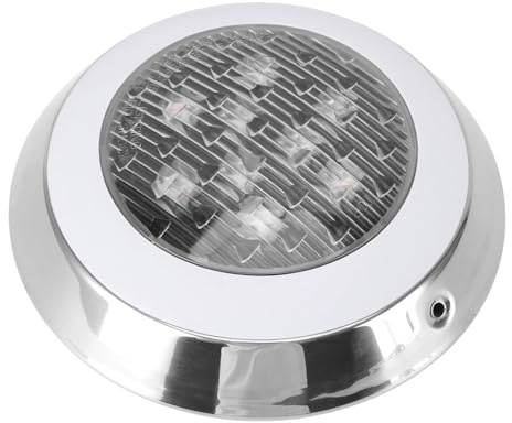 Cryfokt Pool-LED-Poolleuchten für Eingelassene Pools, an der Wand Montiert, Austauschbar, wasserdicht. Pool-Wandleuchte mit Mehreren Funktionen für Hotels, Pools, Springbrunnen, (12W)