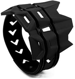 Universal Auspuff Schalldämpfer Protector Guard Motorrad Fit Für KTM SX EXC Motocross Auspuff Schutz Abdeckung Abgabrohr -Wärmeschild(Black)