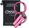WOD Nation Attack Speed Springseil: Verstellbare Springseile: Einzigartiges Trainingssystem mit Zwei Kabeln: EIN Dickes und EIN leichtes 11-Fuß-Kabel – Rosa