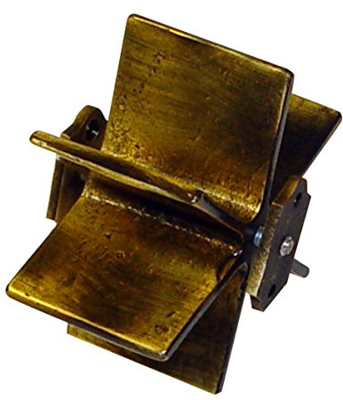 IMEX EL ZORRO 71753 Molinillo Latón Patinado, Dorado, M