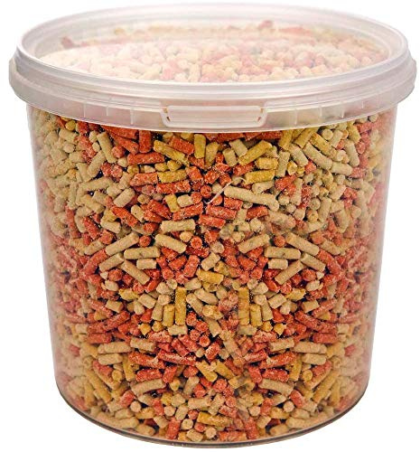 GardenersDream Mixed Suet Pellets | Garden Wild Bird Food Mix | Nutritious and Healthy Feed Mixture | Insect, Berry & Mealworm Pellet | Contains Essential High Energy Vitamins and Minerals (1L Tub)