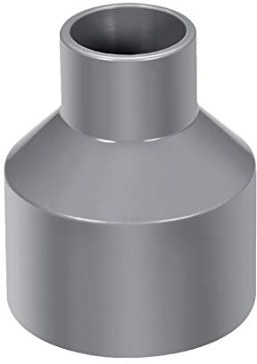 sourcing map Lot de 40 raccords réducteurs en PVC DWV Gris 32 mm x 63 mm