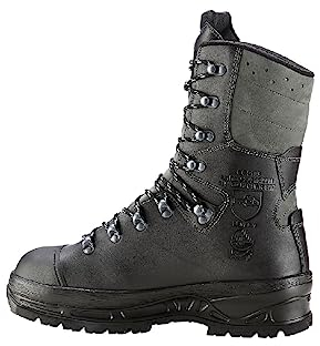 Haix KOX Protector 2.0 Schnittschutzstiefel, Schwarz/Grau, Größe 44