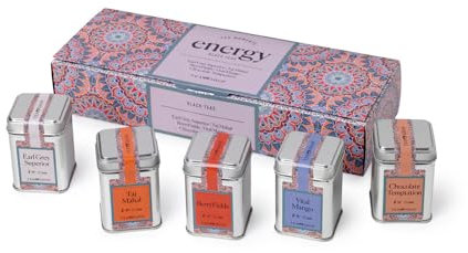 TEA SHOP - Set Energy - Surtido de Tés e Infusiones Energizantes - Ideal para regalo