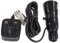 BC | B22 | Bayonet Cap Switched Lampholder Bottle Adaptor with Lead and UK Plugtop (Black)