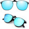 CREYESTAL Polarisiert Sonnenbrillen Aufsatz Brille, Sonnenbrille Clip, Anhebbar und Ultraleicht, Herren, Damen 100% UV400