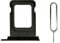 HYY Dual SIM Card Tray Holder Slot + Eject Pin Ersatz für iPhone 11, Schwarz