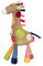 SIGIKID 42837 Stofftier Giraffe Patchwork Sweety Kuscheltier zum Spielen & Schmusen aus weichem Materialmix für Babys und Kinder, Jungen und Mädchen von 0 Monaten bis 8 Jahren Mehrfarbig/Giraffe 36 cm