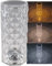ChiliTec Akku Tischleuchte 26cm Lichtfarbe einstellbar Tischlampe 26cm - 3000k 4000k 6000k 3 Lichtfarben einstellbar - per USB aufladbar Akku-Tischlampe Kristall Optik - Schalten per Berührung