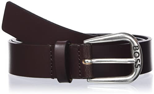BOSS Women's Nala_Sz30 Belt, Dark Brown202, 75
