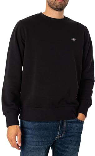 GANT Mens Shield Crew Neck Sweater