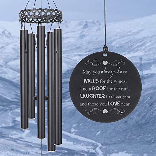 Kullder Windspiel für neues Zuhause, Einweihungsgeschenk, 78,7 cm hoch