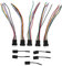 RiToEasysports 5 Stück 20 cm JST XH 6S LiPo-Batterie-Balance-Kabel Niedrige Ausfallrate Balance-Ladegerät-Stecker Line Wire Connector mit Staubkappe