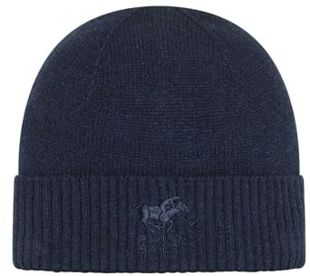 Polo Sylt Strickmütze mit gesticktem Label-Symbol