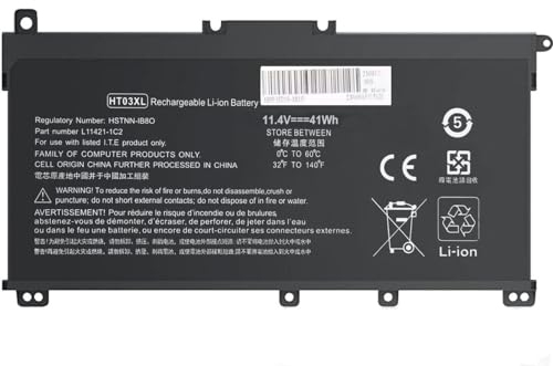 FESTAS HT03XL L11119-855 HSTNN-LB8M Laptop Ersatz Akku für HP 250 G7 255 G7 240 G7 245 G7 340 G5 Serie Pavilion 14-CD 14-CE 14-DH 14-DK 14S-CF 14Q-CY 14-cm 14-CK 14-CF 15-CS 15-DB 15-DW 15-CW