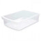 Tradineur - Pack de 6 bandejas frigoríficas de Almacenamiento, plástico, Reutilizables, cajón, clasificar Alimentos, Fruta, verdura, Fabricado en España - 7,5 litros - 38 x 25 x 9,5 cm – Transparente