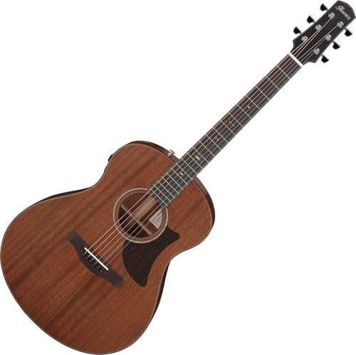Ibanez AAM740E Platinum Collection Natural Low Gloss Electro-Acoustic Guitar with Hardshell Case